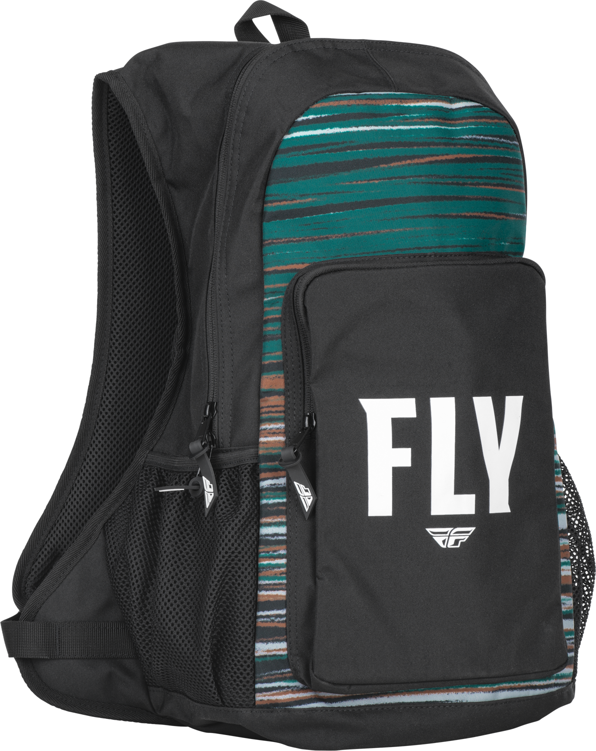 Fly Racing Jump Pack Backpack Black/Rum - Model 28-5072 for Motorcycle Gear and Travel