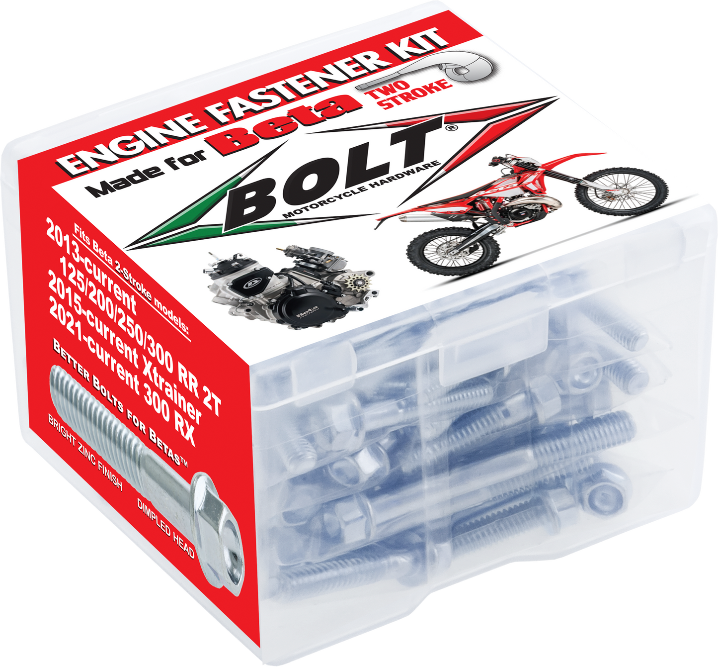 BOLT Engine Fastener Kit for Beta 2-Stroke and 4-Stroke Engines - Part E-BT2-13