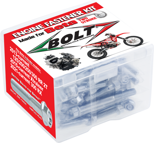 BOLT Engine Fastener Kit for Beta 2-Stroke and 4-Stroke Engines - Part E-BT2-13