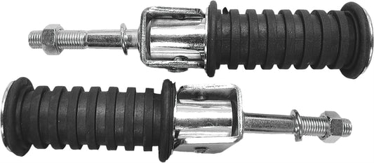 EMGO Rear Foot Peg Assembly with 10mm x 2” Mounting Bolt - Pair - Kelly Motorsports