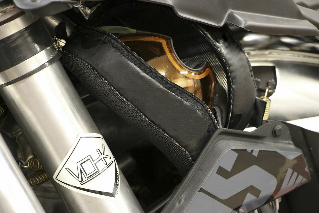 SPG GB800-BK Under Hood Goggle Bag for Exhaust Side Storage