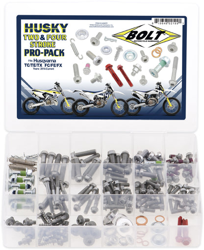 BOLT Pro Pack Hus for Husqvarna Motorcycle Restoration and Maintenance