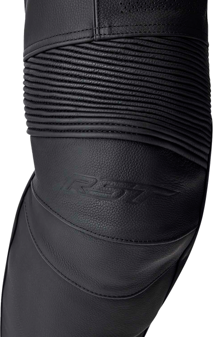 RST T2 D3o Leather Pants Black Medium - Durable Motorcycle Riding Gear