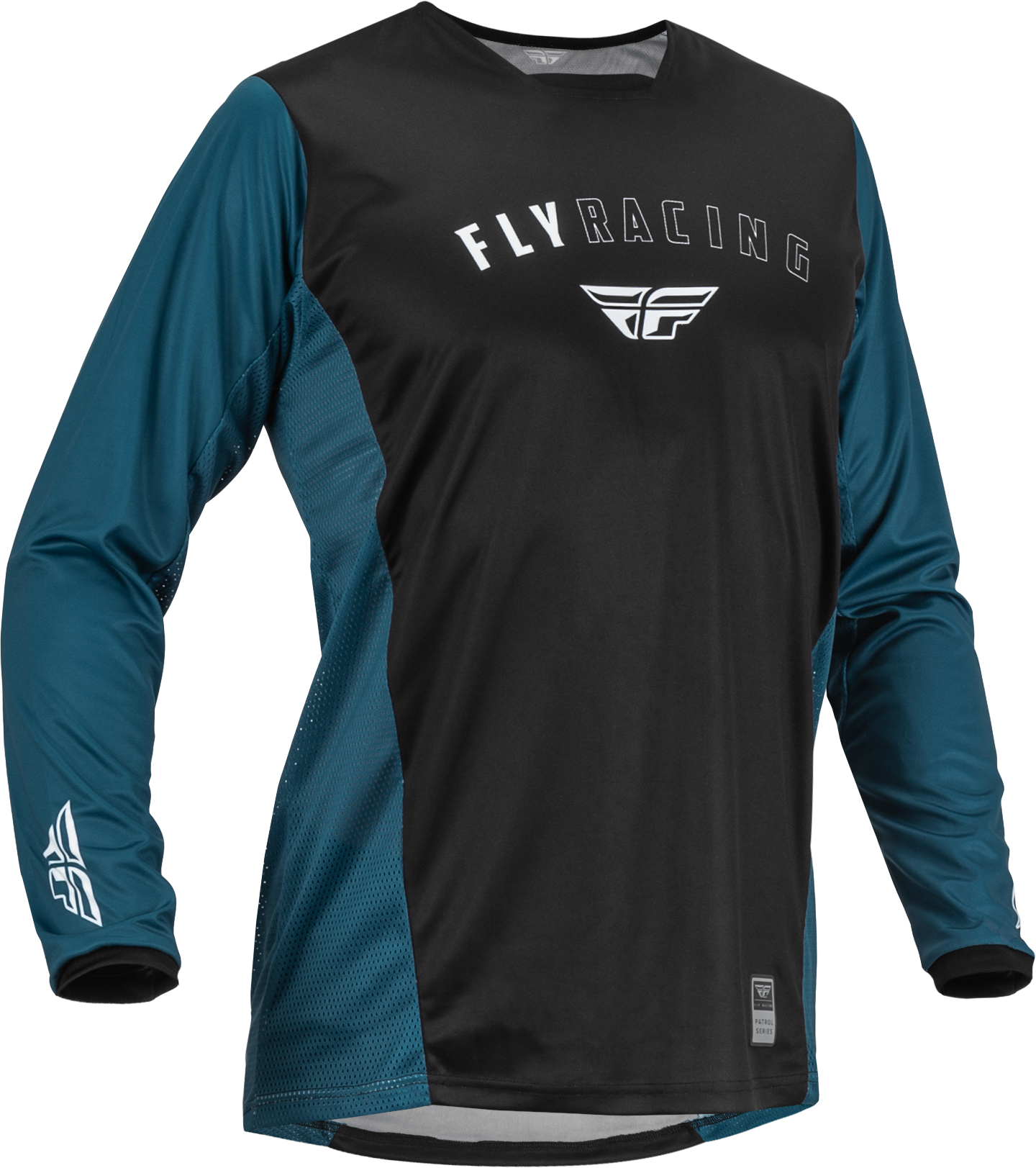 Fly Racing Patrol Jersey Slate Blue and Black XL