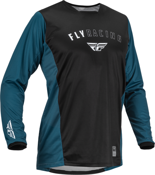 Fly Racing Patrol Jersey Slate Blue and Black XL