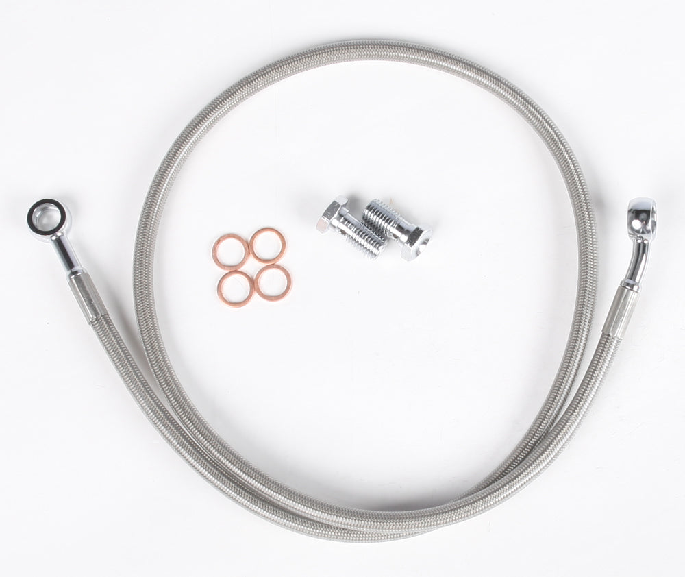 STREAMLINE Universal Rear Brake Line 34 Inch with Banjo Fittings - Part UNIV-R-34