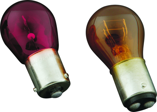 Kuryakyn Incandescent Turn Signal 1156 Bulb Red – Durable Replacement for Motorcycles and Powersports Vehicles