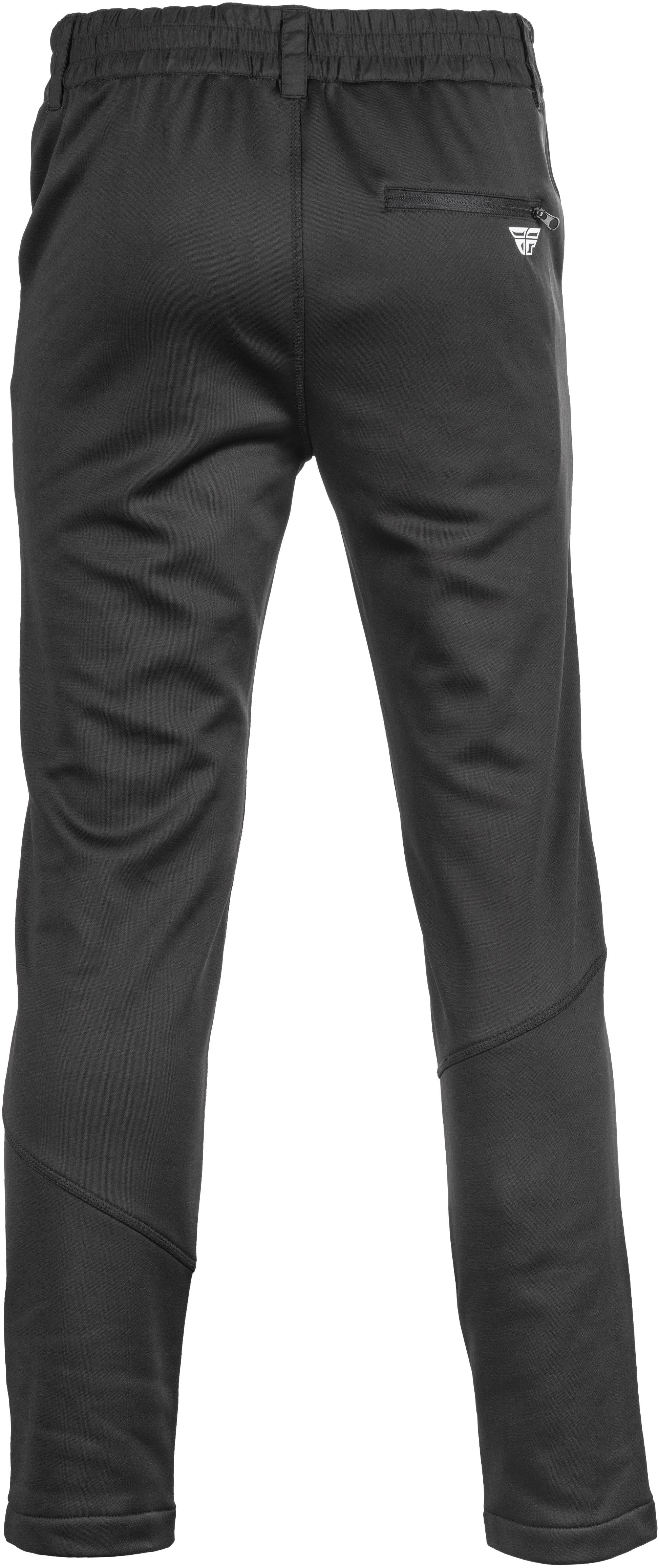 Fly Racing 354-6330S Mid Layer Pants in Black - Comfortable Moisture-Wicking Fleece