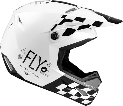 Kinetic Lite Rival Helmet Gloss White/Black 2x