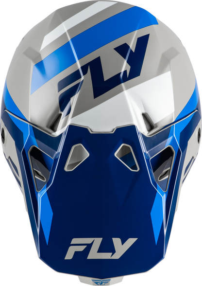 FLY RACING YOUTH FORMULA CP SEAL HELMET NAVY/BLUE/GREY YL'YL