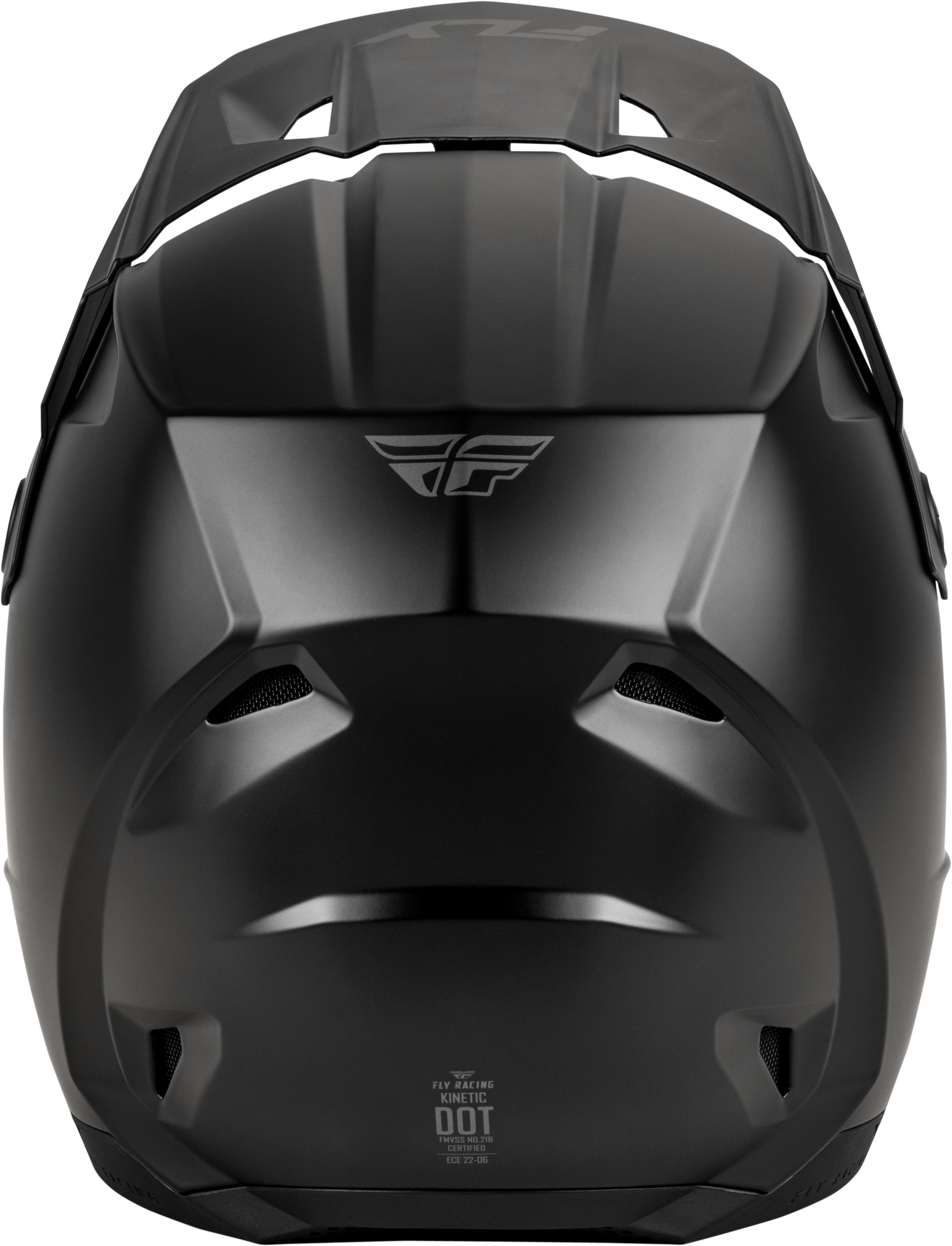 Kinetic Solid Helmet Matte Black 2x