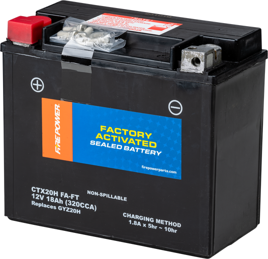 Fire Power CTX20H (FA) FT Sealed Maintenance-Free Battery