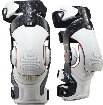 POD K8 3.0 Knee Brace Carbon Prepreg Composite with Adaptive Fit and Impact Protection - Medium