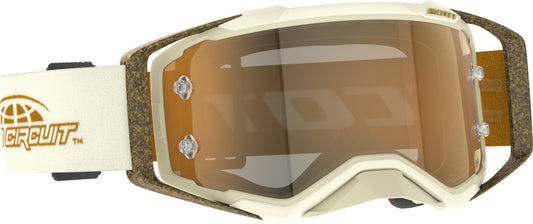 SCOTT Prospect Pro Circuit Goggle Beige/White/Br Gold Chrome - Part 423514-1074324