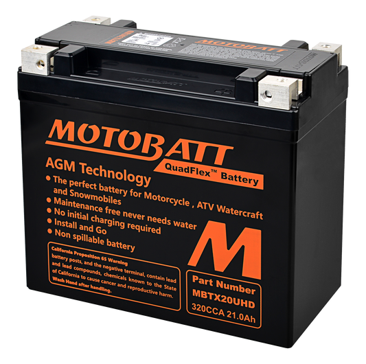 MotoBatt Quadflex AGM Batteries