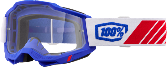 100-Percent Accuri 2 Goggle with Kolby Clear Lens - Premium Performance Racing Eyewear
