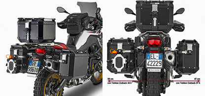 GIVI PL5127CAM Side Case Hardware Outback for BMW F850GS and F750GS Models