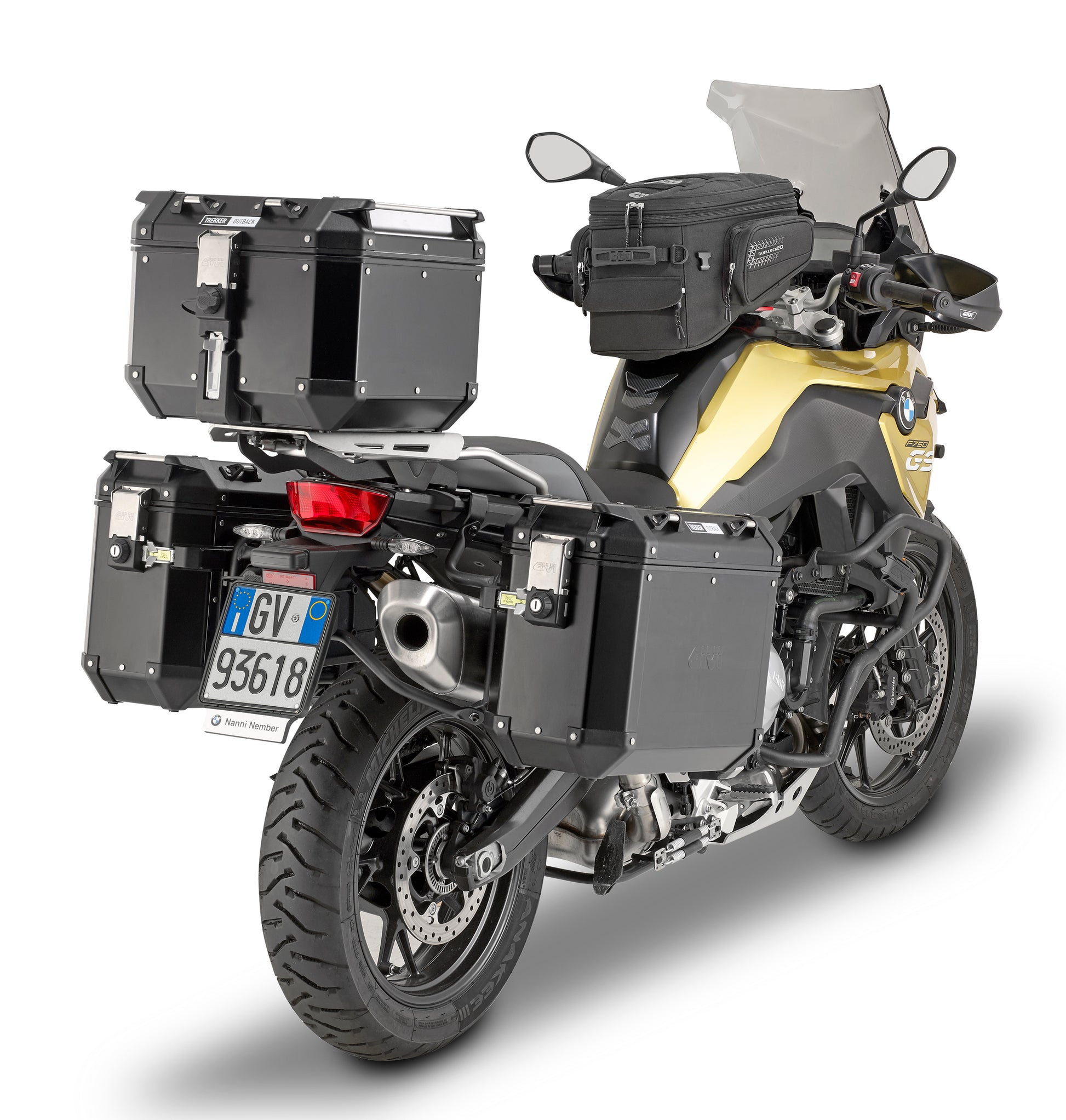 GIVI PL5127CAM Side Case Hardware Outback for BMW F850GS and F750GS Models