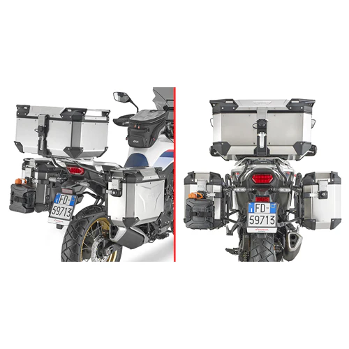 GIVI PLO1201CAM Side Case Hardware for Honda - Durable Aluminum Construction