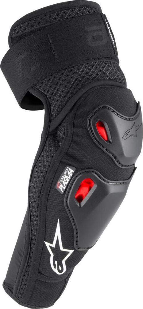 Alpinestars Bionic Pro Plasma Elbow Protector (Black Red White, Lg XL)