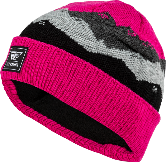 YOUTH FLY SNOW BEANIE HEATHER GREY