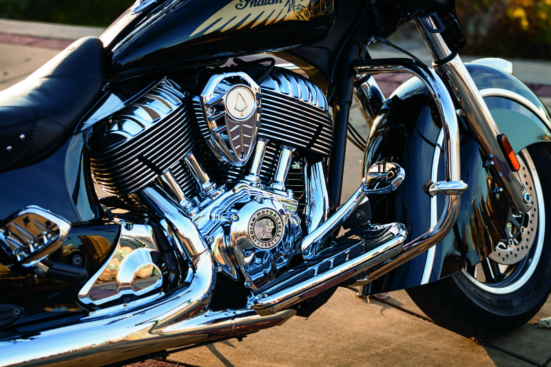 Kuryakyn Spear Brake Pedal Pad for 2014-2023 Indian Motorcycle Models Chrome