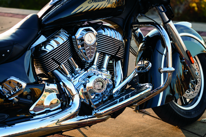 Kuryakyn Spear Brake Pedal Pad for 2014-2023 Indian Motorcycle Models Chrome