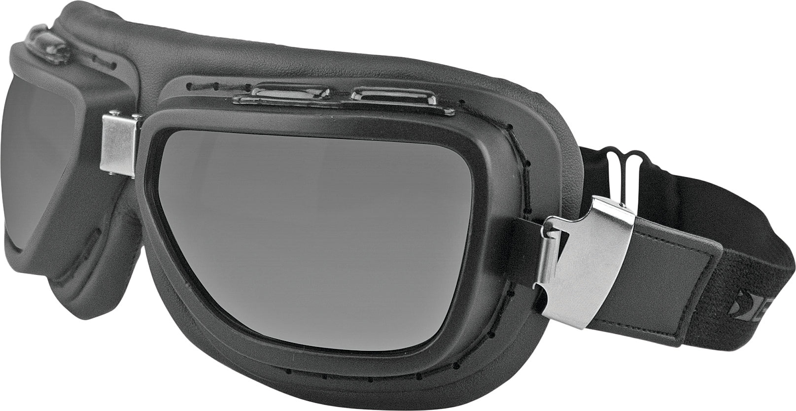 BOBSTER Pilot Goggles Matte Black with Interchangeable Lenses - Retro and Modern Style
