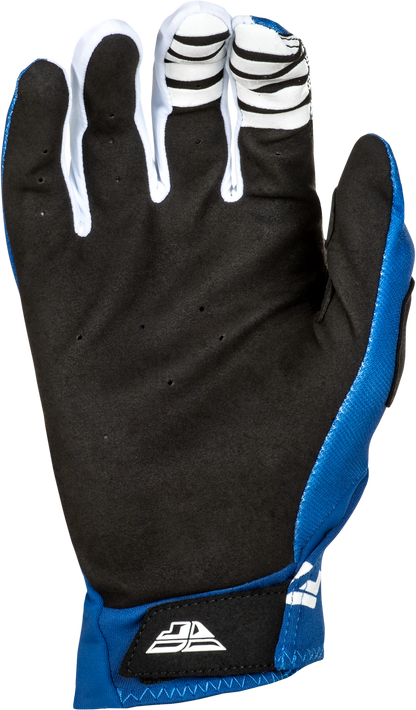 Fly Racing Pro Lite Gloves Red/White/Blue Small - Lightweight Race Gloves with Touch Screen Compatibility