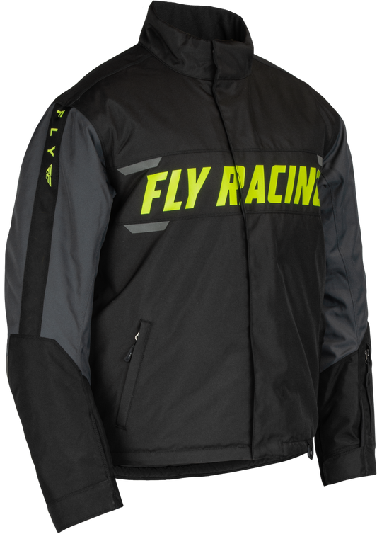 OUTPOST JACKET BLACK/GREY/HI-VIS 2X