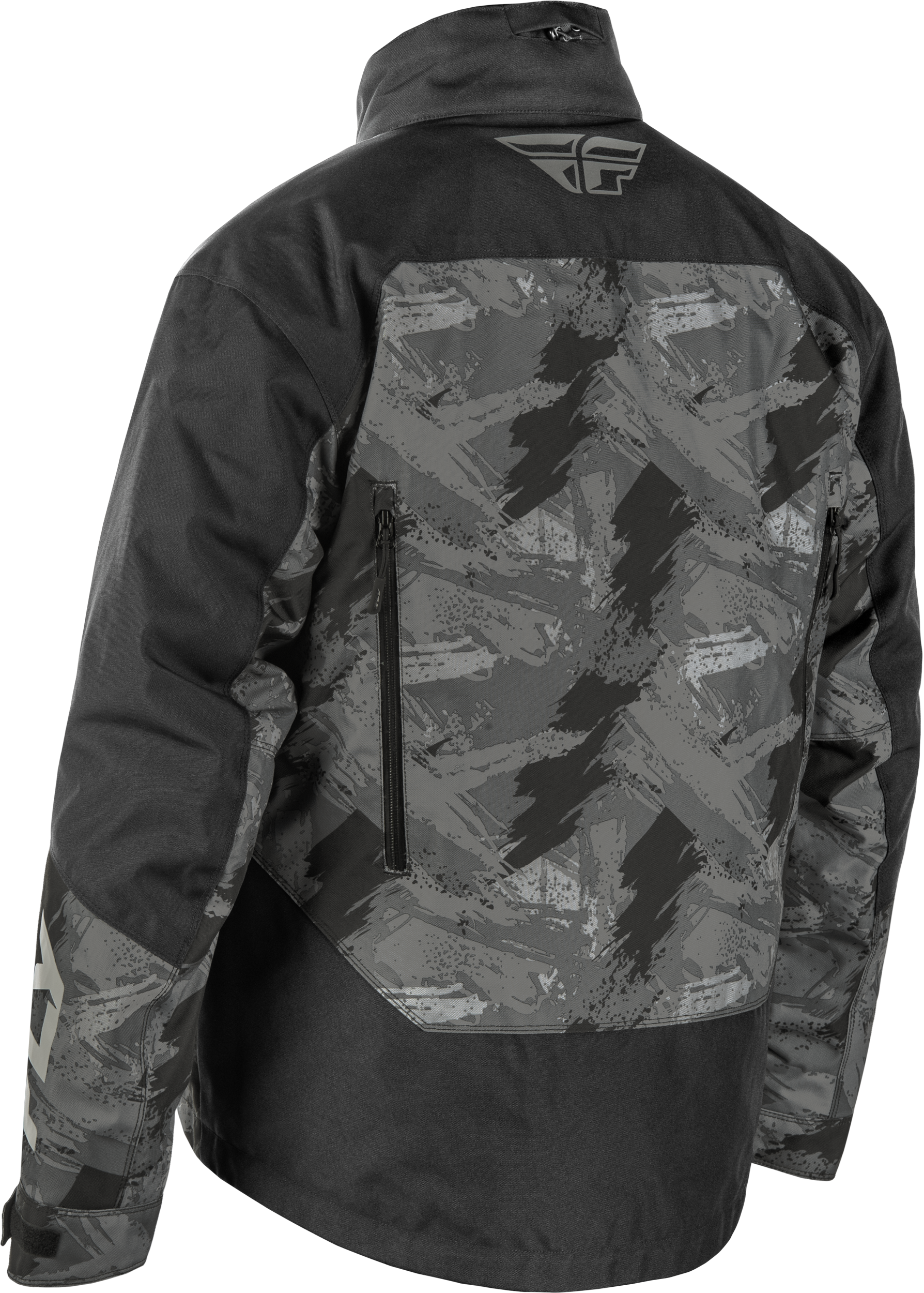 Fly Racing Youth SNX Pro Jacket Black YXS - Weatherproof Snowboarding Outerwear with Insulation and Safety Features