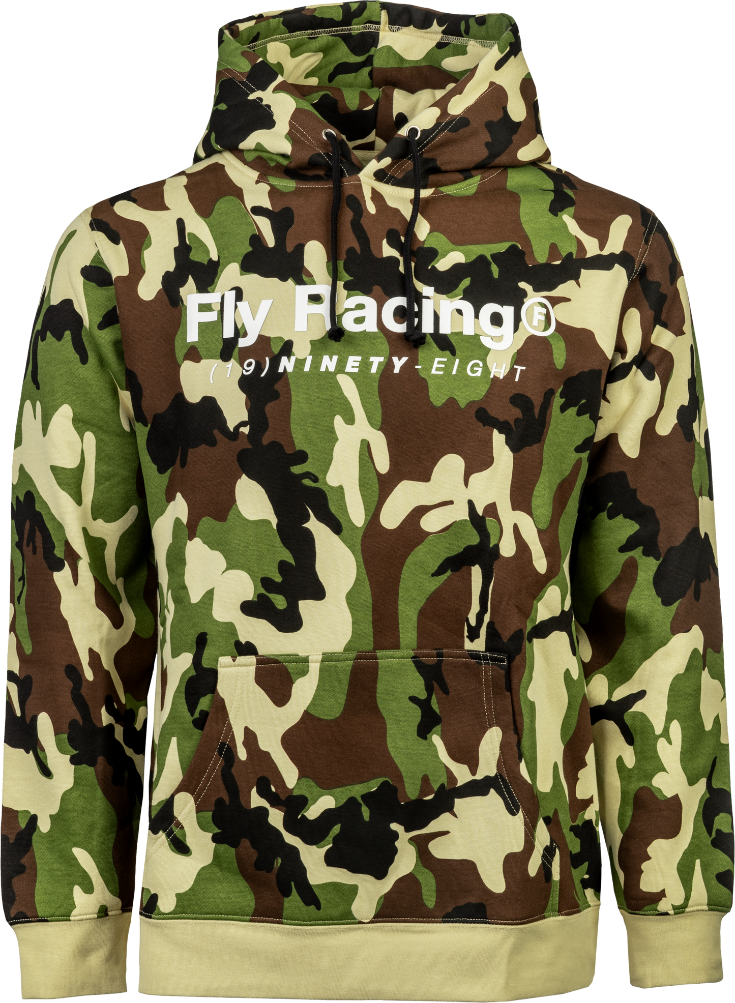 FLY RACING FLY TRADEMARK HOODIE ARMY CAMO SM'SM