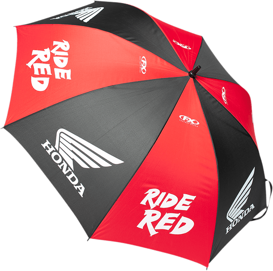 Factory Effex Honda 22-45350 Red and Black Umbrella with Carbon-Fiber Shaft - Kelly Motorsports