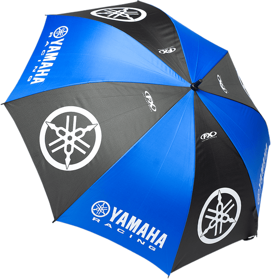 FACTORY EFFEX Yamaha 22-45252 Blue/Black Umbrella with Carbon-Fiber Shaft - Kelly Motorsports