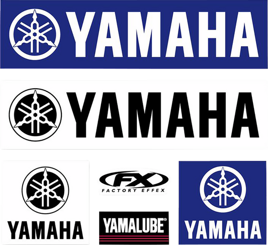 Factory Effex Yamaha 28 - 82200 Jersey Iron - On Kit – OEM Logo Transfers for Cycling Jerseys - Kelly Motorsports