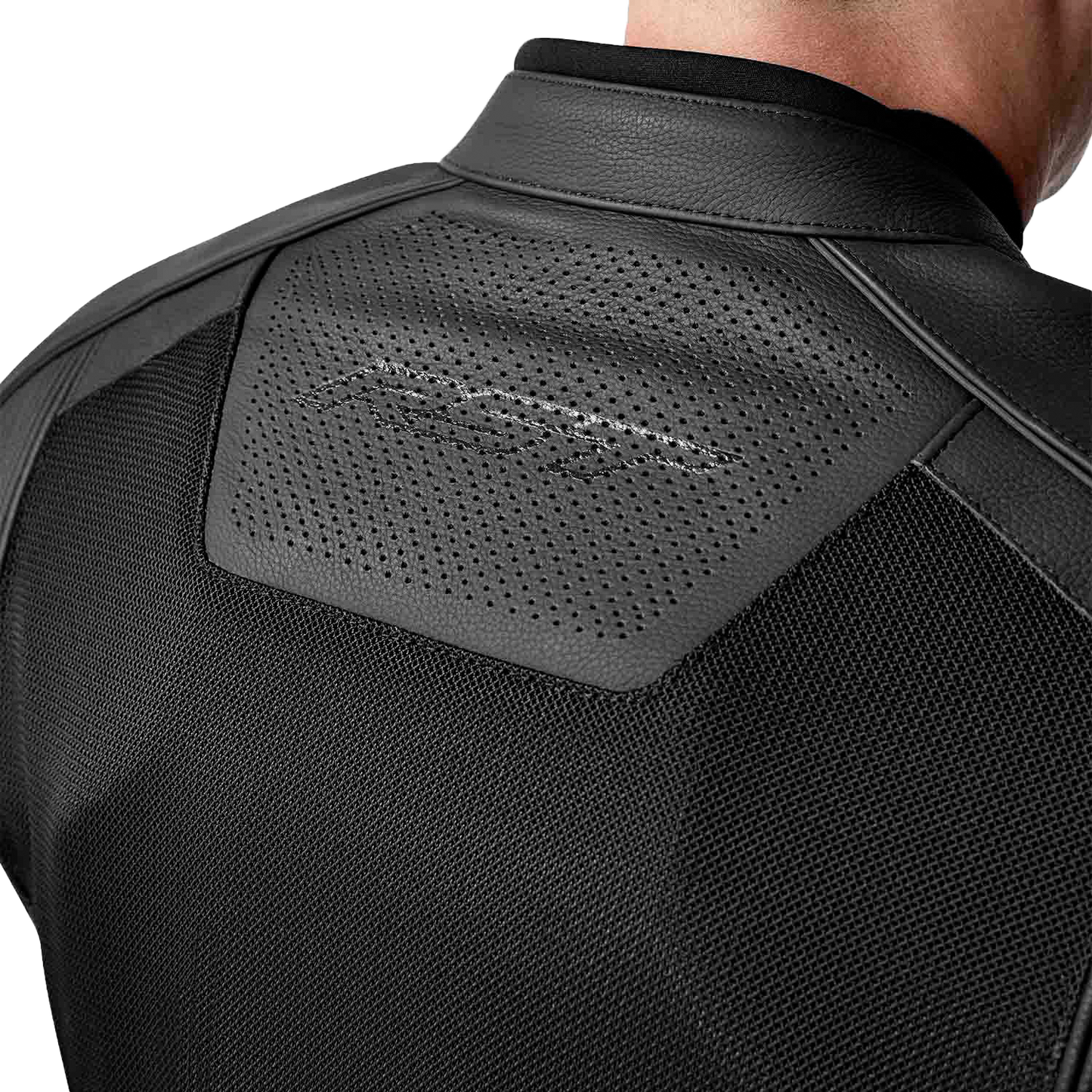 RST S1 D3o Mesh Leather Jacket Black XL – Premium Motorcycle Gear