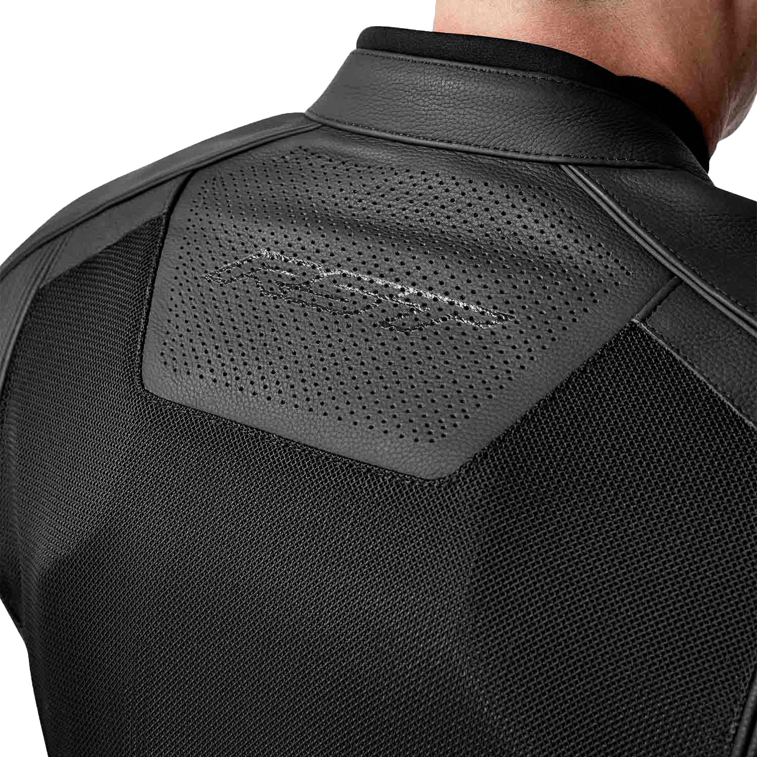 RST S1 D3o Mesh Leather Jacket Black XL – Premium Motorcycle Gear