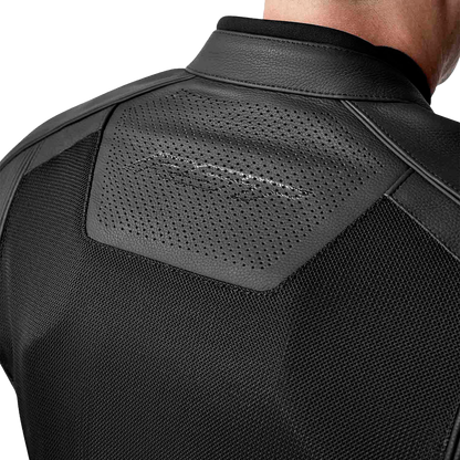 RST S1 D3o Mesh Leather Jacket Black XL – Premium Motorcycle Gear