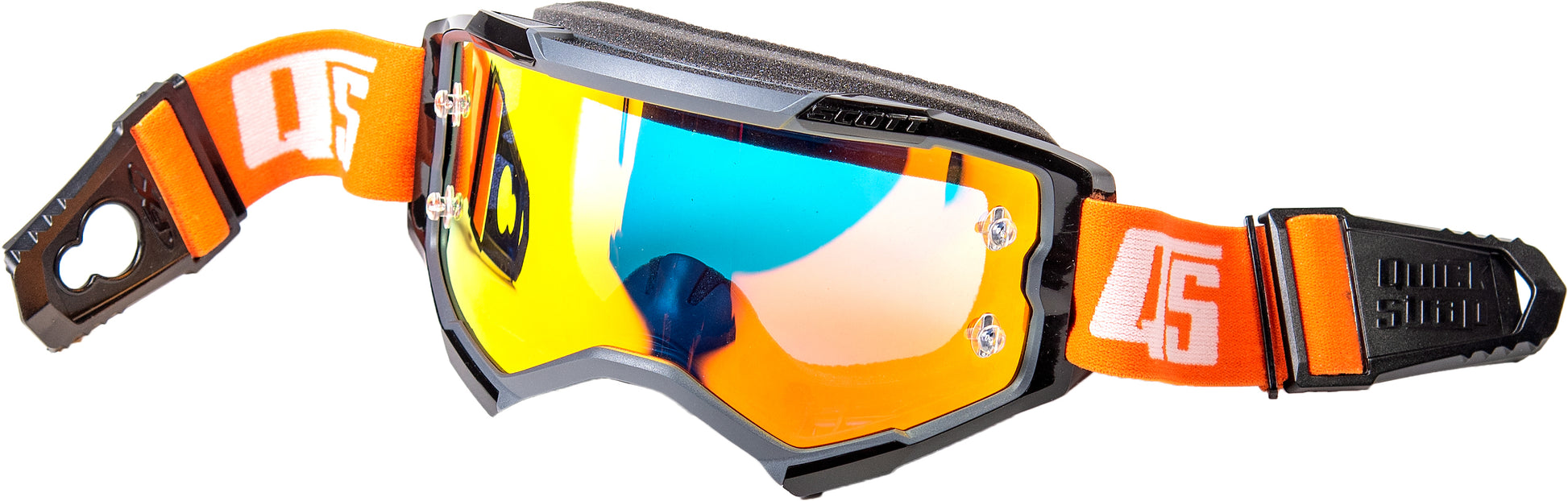 QUICK STRAP QS-65 Quick Straps Orange - Hassle-Free Goggle Attachment System