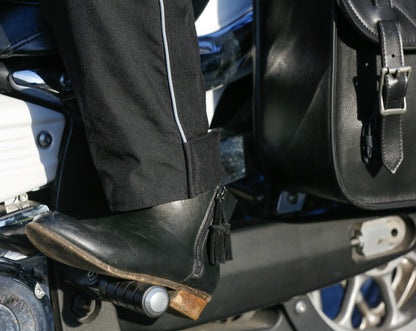 California Heat 12V Streetrider Outer Pants Black 2XL – Heated Motorcycle Gear with Level 1 Armor and Waterproof Design