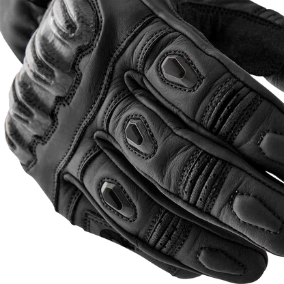 RST S1 Leather Gloves for Men and Women - Black, Size XL