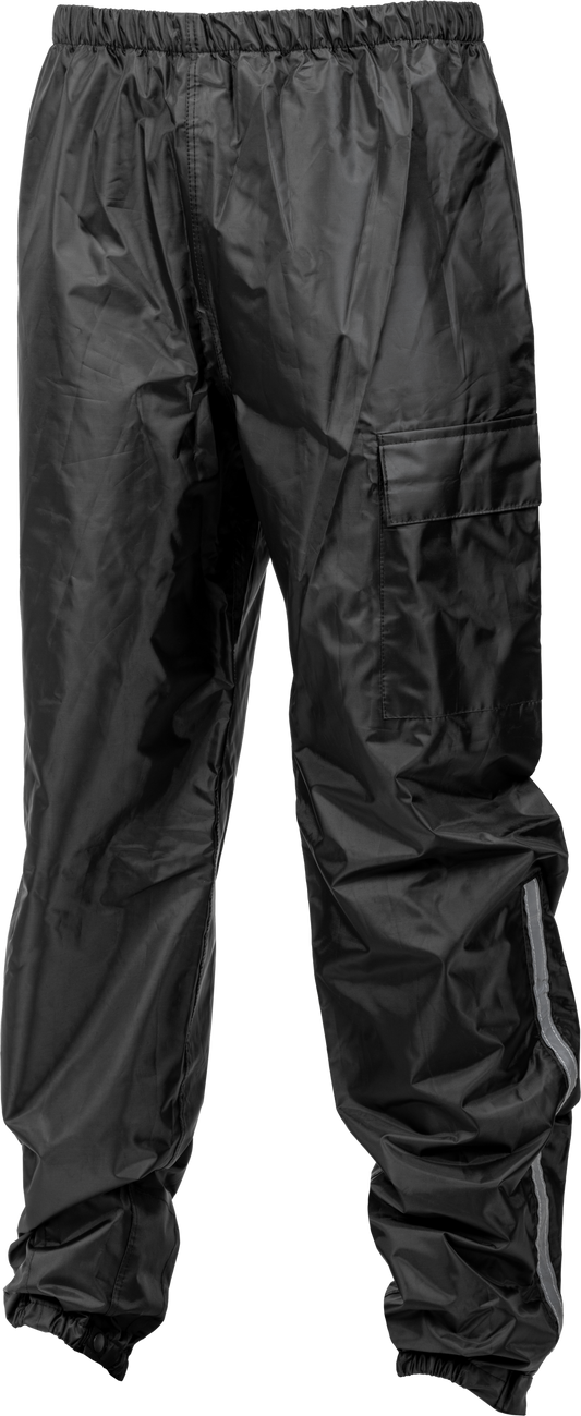 Fly Racing 479-80133X Rain Pants Black, 3X - Waterproof Motorcycle Rain Gear