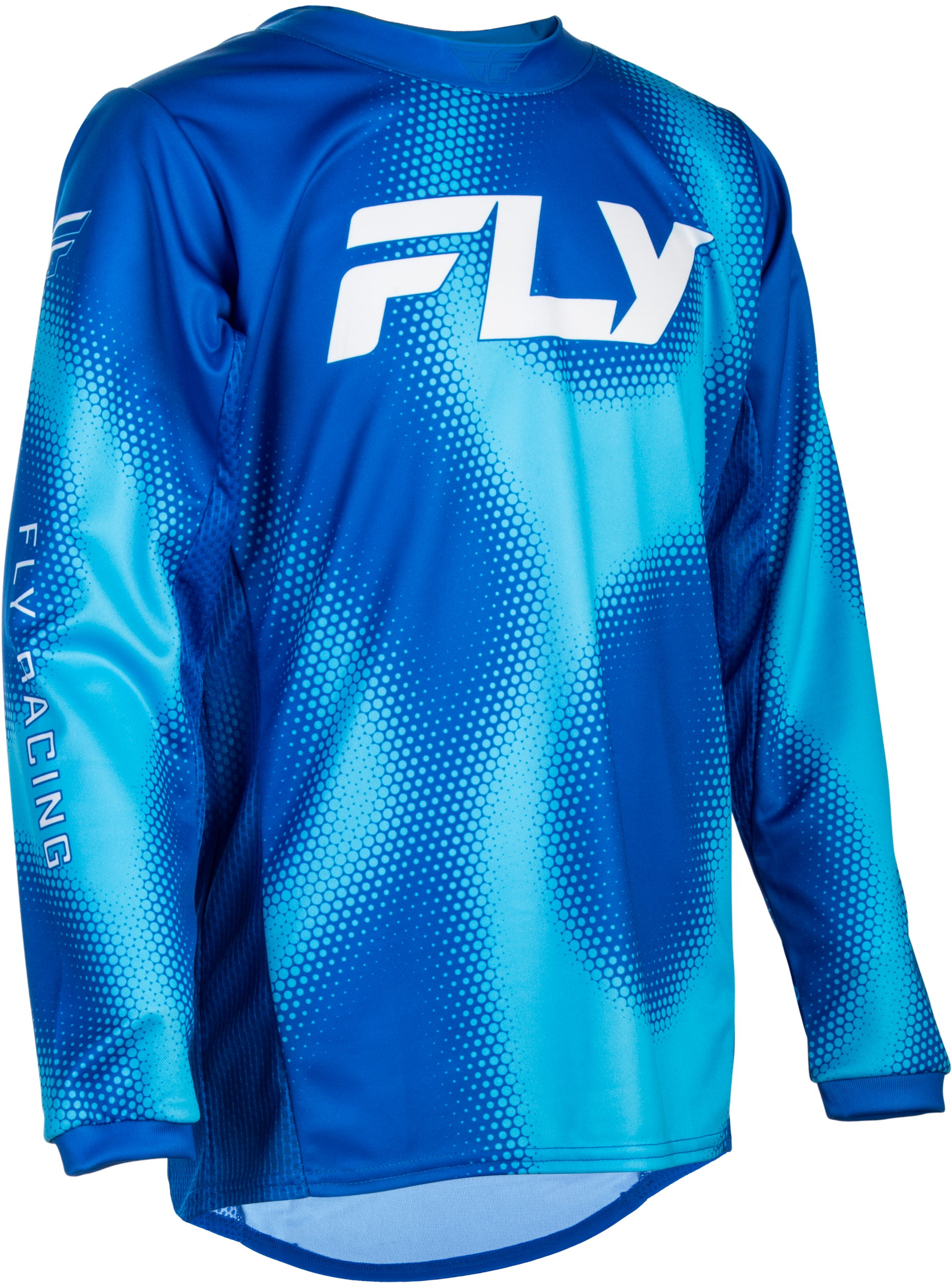 Youth Kinetic Torch Jersey Light Blue/Blue Ys