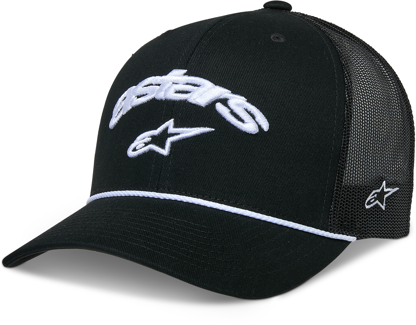 ALPINESTARS AGREE TRUCKER HAT BLACK/BLACK