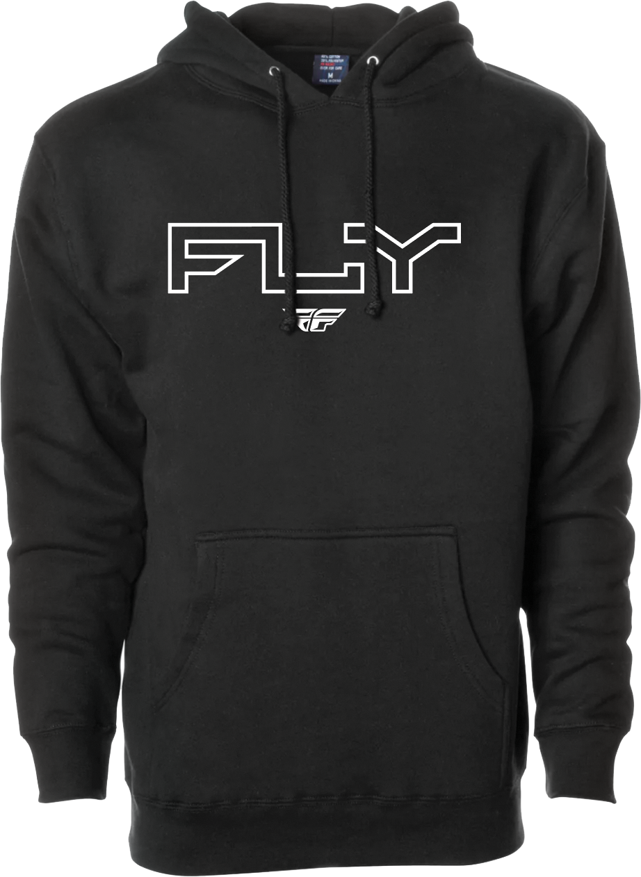 FLY RACING YOUTH FLY EDGE HOODIE BLACK YS/YM'YM