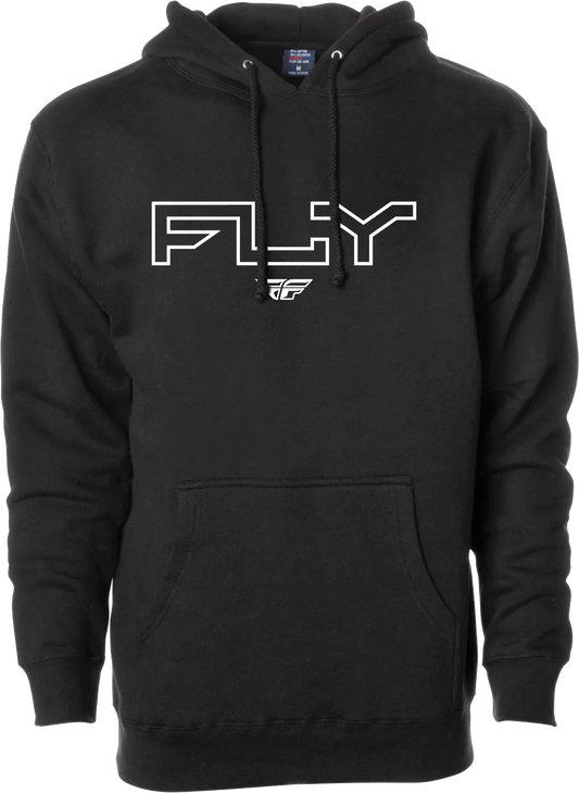 FLY RACING YOUTH FLY EDGE HOODIE BLACK YL/YX'YX