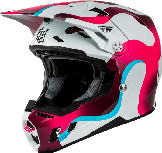 Formula Cc Vibe Helmet White/Pink/Blue 2x