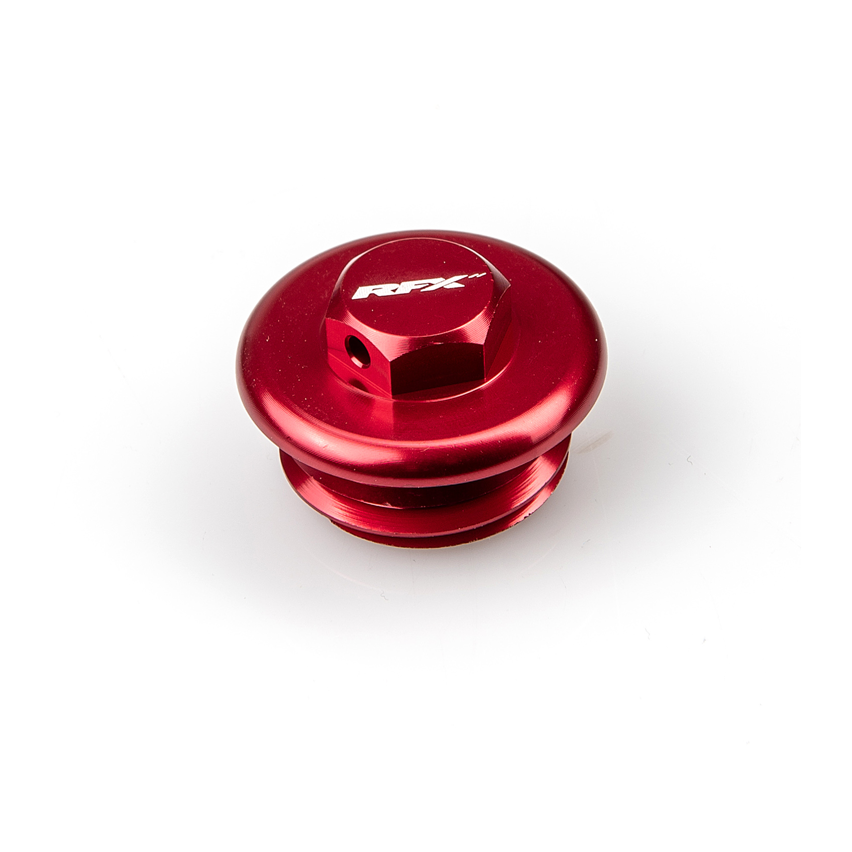 RFX FXOP 10100 99RD Oil Filler Plug Red Honda – Durable Aluminum Construction, Easy Installation
