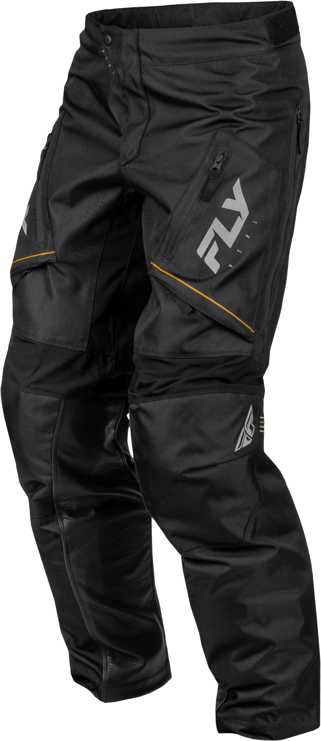 Fly Racing Patrol Over Boot Pants Black/Grey Size 30 - Durable Motorcycle Riding Pants with Ventilation and Adjustable Fit