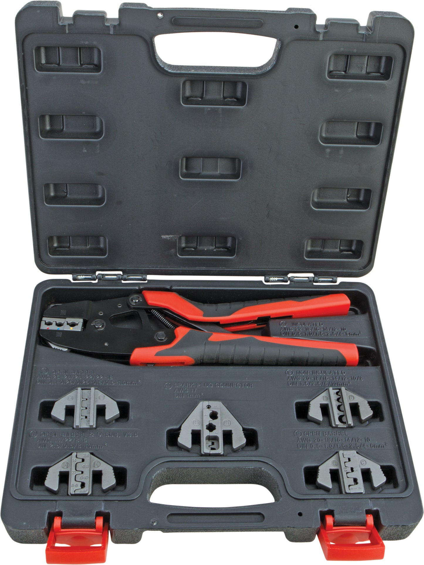 FIRE POWER 0122352 30MP Ratcheting Terminal Crimper Set with Quick - Change Dies - Kelly Motorsports